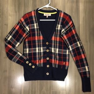 Plaid Juicy Couture Cardigan